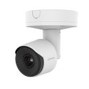 Hanwha Vision TNO-C3050T-KEX 384 X 288 Network IP QVGA AI Thermal Bullet Camera with 19mm Lens, White