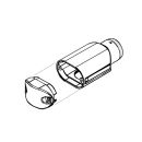 American Dynamics ROENDC Dome Mount Adapter, End Cap Assembly
