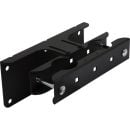 Peerless-AV MOD-WP2 Modular Dual Pole Wall Plate, Black