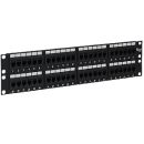 ICC ICMPP48CP6 48-Port Feed-thru Cat 6 Patch Panel, 2 RMS