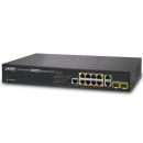 ACTi PPSW-0101 8-Port 802.3at Managed PoE Data Switch