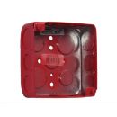 Bosch BB-R 4" Backbox Indoor, Red