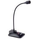 Bogen DDU250 Desktop Dynamic Gooseneck Microphone, 16"