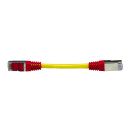 Platinum Tools 610025C 5" CAT6 FTP Network Patch Cable, 4/Clamshell