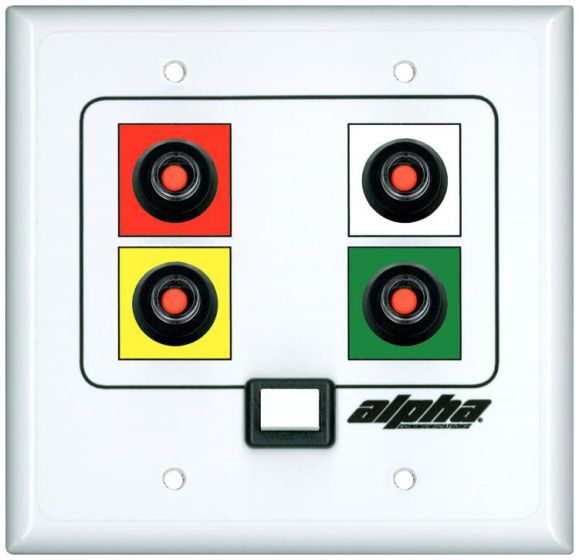 Alpha RSS405 5 Button Remote Room Status Station RSS405 by Alpha