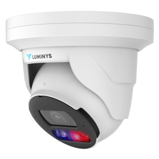 Luminys N5T-4DA2 4 Megapixel Network IP LumiDeterrent Turret Camera with 2.8mm Lens N5T-4DA2 by Luminys