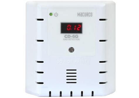 Macurco CD-6G Carbon Dioxide CO2 Fixed Gas Detector, White Housing CD-6G by Macurco