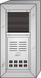 LEE DAN VS-008ST 8 Button, Van-Guard Style Vandal-Resistant Heavy Extruded Aluminum Durable Intercom Lobby Panel, Surface Mount VS-008ST by LEE DAN
