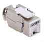 Platinum Tools 106280 Cat8 Shielded Toolless Keystone Jack with Shutter 106280 by Platinum Tools