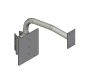 Dotworkz BR-DPM1 Pole Mount Parapet Adapter BR-DPM1 by Dotworkz