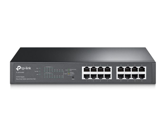 TP-Link TL-SG1016PE JetStream 16-Port Gigabit Easy Smart PoE Switch with 8-Port PoE+ TL-SG1016PE by TP-Link