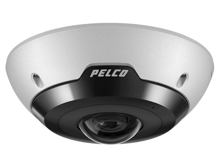 Pelco IMF82-1ERS 8 MP Fisheye Environmental IR Surface Mount IP Camera with 1.4mm Lens IMF82-1ERS by Pelco