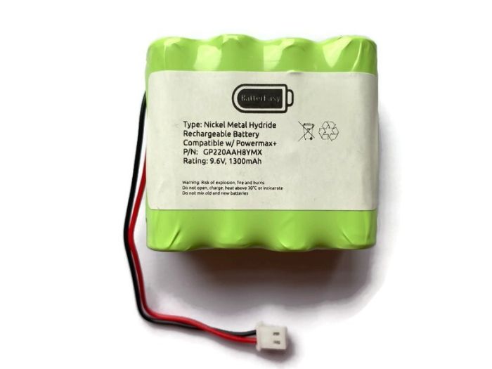 Visonic POWERMAX+ BATT 6 Pack Rechargeable POWERMAX+ Batteries POWERMAX+ BATT by Visonic