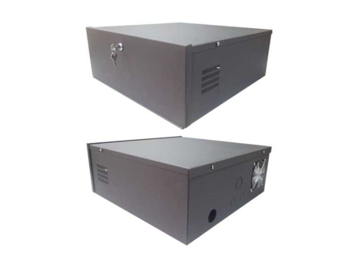ICRealtime DVR LOCK BOX with Fan and Key Lock 21" x 21" x 8" DVR LOCK BOX by ICRealtime