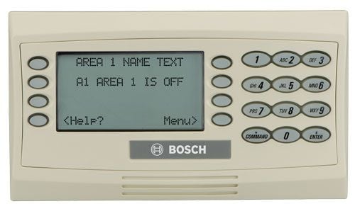 Bosch D1260 LCD Keypad w/ Off-White Classic Case D1260 by Bosch