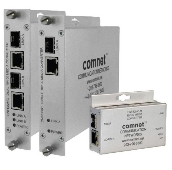 Comnet CNFE2MC ComFit 10/100 Mbps Ethernet Media Converter CNFE2MC by Comnet