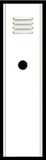 Alpha AM492P 0 Button Speaker Module, Aluminum AM492P by Alpha