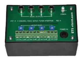 ETS VNF-4 Four Channel Voice Band Notch Filter Interface VNF-4 by ETS