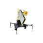 InVid INVID-4000S1A Network Solar Surveillance Tower with Two 4MP Network IR Eyeball/Bullet Camera INVID-4000S1A by InVid