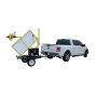 InVid INVID-4000S1B Network Solar Surveillance Tower with Two 4MP WDR Bullet Camera INVID-4000S1B by InVid