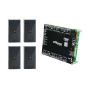 Linear 620-100272P eMerge Elite 4-Door, 4-Reader Access Control Module Bundle with Power Distribution Module 620-100272P by Linear