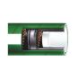Linear F103 Pedestal Pipe Section, Textured Finish F103 by Linear