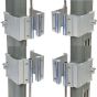 Nascom N505AUTMC-STFB 3" Overhead Door Rail Mount Open Loop Magnet / Switch Set Featuring No Dead Spot Technology, Silver N505AUTMC-STFB by Nascom