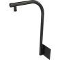 Crimson RW24 Heavy Duty Wall/Parapet Mount with 1.5" NPT Threaded Interface, Black RW24 by Crimson