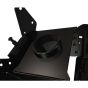 Crimson C37D Ceiling Mount Box and VESA Screen Adapter Assembly for 13" to 46" Dual Back to Back Screens, Black C37D by Crimson
