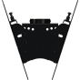Crimson C37D Ceiling Mount Box and VESA Screen Adapter Assembly for 13" to 46" Dual Back to Back Screens, Black C37D by Crimson