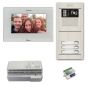 Alpha VKG2-A7-3AF 3-Unit Video-Intercom Kit with Aluminum Flush Entry Panel VKG2-A7-3AF by Alpha