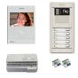 Alpha VKG2-5AF 5-Unit Video Intercom Kit with Aluminum Flush Entry Panel VKG2-5AF by Alpha