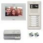 Alpha VKG2-A7-5AS 5-Unit Video-Intercom Kit with Aluminum Surface Entry Panel VKG2-A7-5AS by Alpha