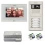 Alpha VKG2-A7-8AF 8-Unit Video-Intercom Kit with Aluminum Flush Entry Panel VKG2-A7-8AF by Alpha