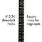 Tripp Lite SRW12US SmartRack 12U Low-Profile Switch-Depth Wall-Mount Rack Enclosure Cabinet, Hinged Back SRW12US by Tripp Lite