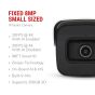 ICRealtime IPEL-B80F-IRW2 4K 8MP Indoor/Outdoor Small Size IR Network Bullet Camera, 2.8mm Lens IPEL-B80F-IRW2 by ICRealtime