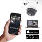 ICRealtime IPEL-F50F-W2 5MP Indoor/Outdoor 360° Spherical Dome Camera, 1.4mm Lens IPEL-F50F-W2 by ICRealtime