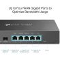 TP-Link ER7206 SafeStream Gigabit Multi-WAN VPN Router ER7206 by TP-Link