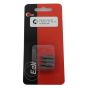 Eclipse Tools 902-390 4 Pc Robertson Style 1" Insert Bit Set-Sizes: S1, S2, S3, S4 902-390 by Eclipse Tools