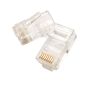 Eclipse Tools 788-RX50 Premium Modular Plugs - 8P8C Cat5e Round Solid Cable (1000 Pcs) 788-RX50 by Eclipse Tools