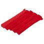Eclipse Tools 900-098-RD Hook and Loop Cable Ties,  8" Red, 25 PK 900-098-RD by Eclipse Tools
