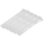 Eclipse Tools 900-098-WH Hook and Loop Cable Ties, 8" White, 25 PK 900-098-WH by Eclipse Tools