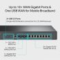 TP-Link ER8411 Omada VPN Router with 10G Ports ER8411 by TP-Link