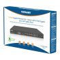Intellinet 561419 IPS-20G02-300W 16-Port Gigabit Ethernet PoE+ Switch with 4 RJ45 Gigabit and 2 SFP Uplink Ports 561419 by Intellinet