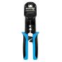 GoSimply Connect S45-C250 Universal RJ45 Crimp Tool for Standard WE/SS 8P8C Shielded w/External Ground Only S45-C250 by GoSimply Connect