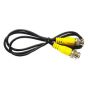 Cantek CT-W-V5B 5 Feet RG59/u Coaxial Patch Cable, BNC, Black CT-W-V5B by Cantek