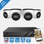 InVid HD-4Z-2TB 4 Camera 4K Surveillance System Turret Blue - 2TB HD-4Z-2TB by InVid