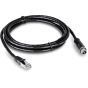 TRENDnet TI-CD02 M12 to RJ-45 Industrial Ethernet Cable, 2m (6.5 ft.) TI-CD02 by TRENDnet