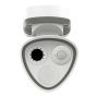 Mobotix Mx-M73TA-B640R080-EN54 M73TA Indoor/Outdoor Vandal Thermal Camera, White Mx-M73TA-B640R080-EN54 by Mobotix