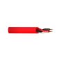 West Penn 994BK1000 1 Pair 14G Solid unshielded Fire PVC Cable 994BK1000 by West Penn